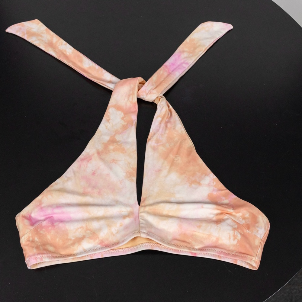 Tie Dye Aerie Halter Bikini Top